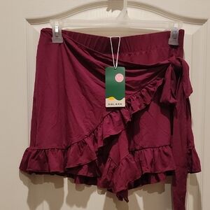XL Halara Women's Burgundy Shorts
